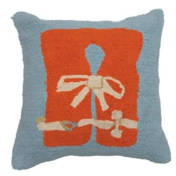 Citysupplyfayetteville Lake Life Jacket Square Hook Pillow