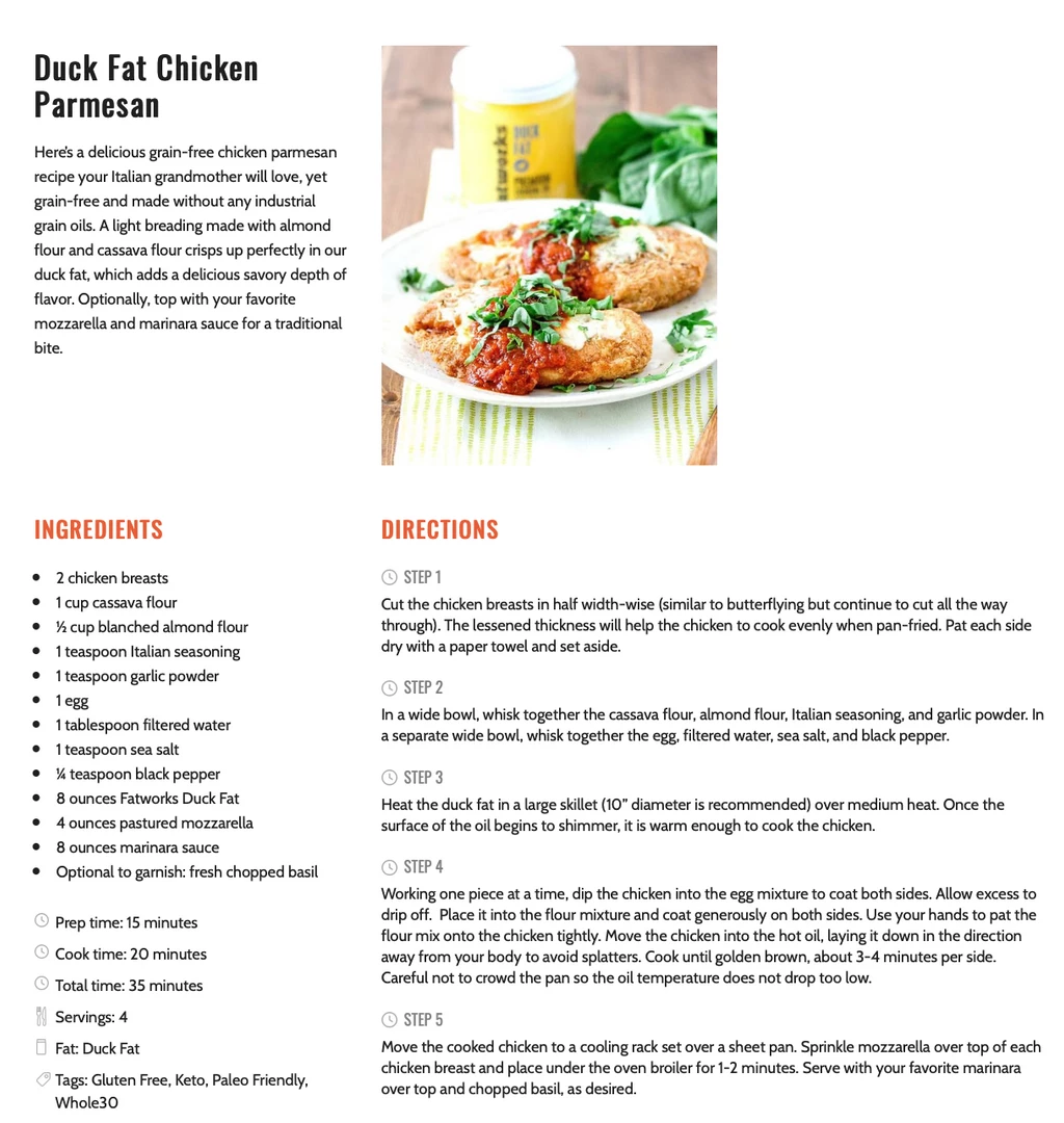 Fatworks: Cage Free Duck Fat Pantry + Barware