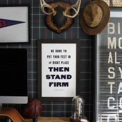 Old Try: Stand Firm Print - 13x20