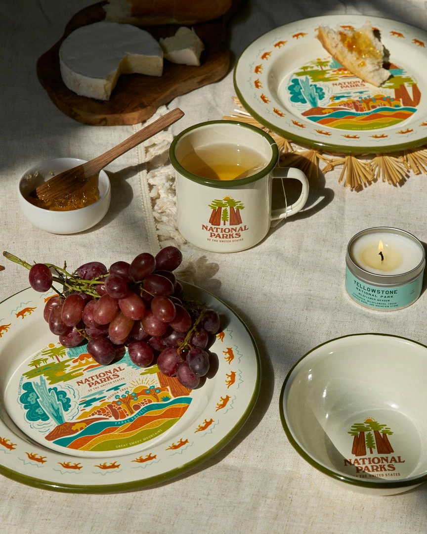Parks Project: Tour The Parks Enamelware Set Gifts For Him