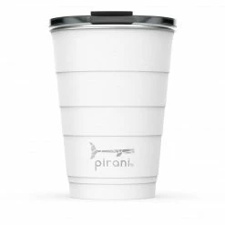 Pirani Life Gifts Under $30 Stainless Steel Insulated 16oz Tumbler - White