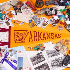 Oxford Pennant: Arkansas Pennant (Yellow) Gifts For Him