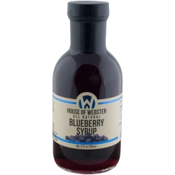 House Of Webster: Blueberry Syrup
