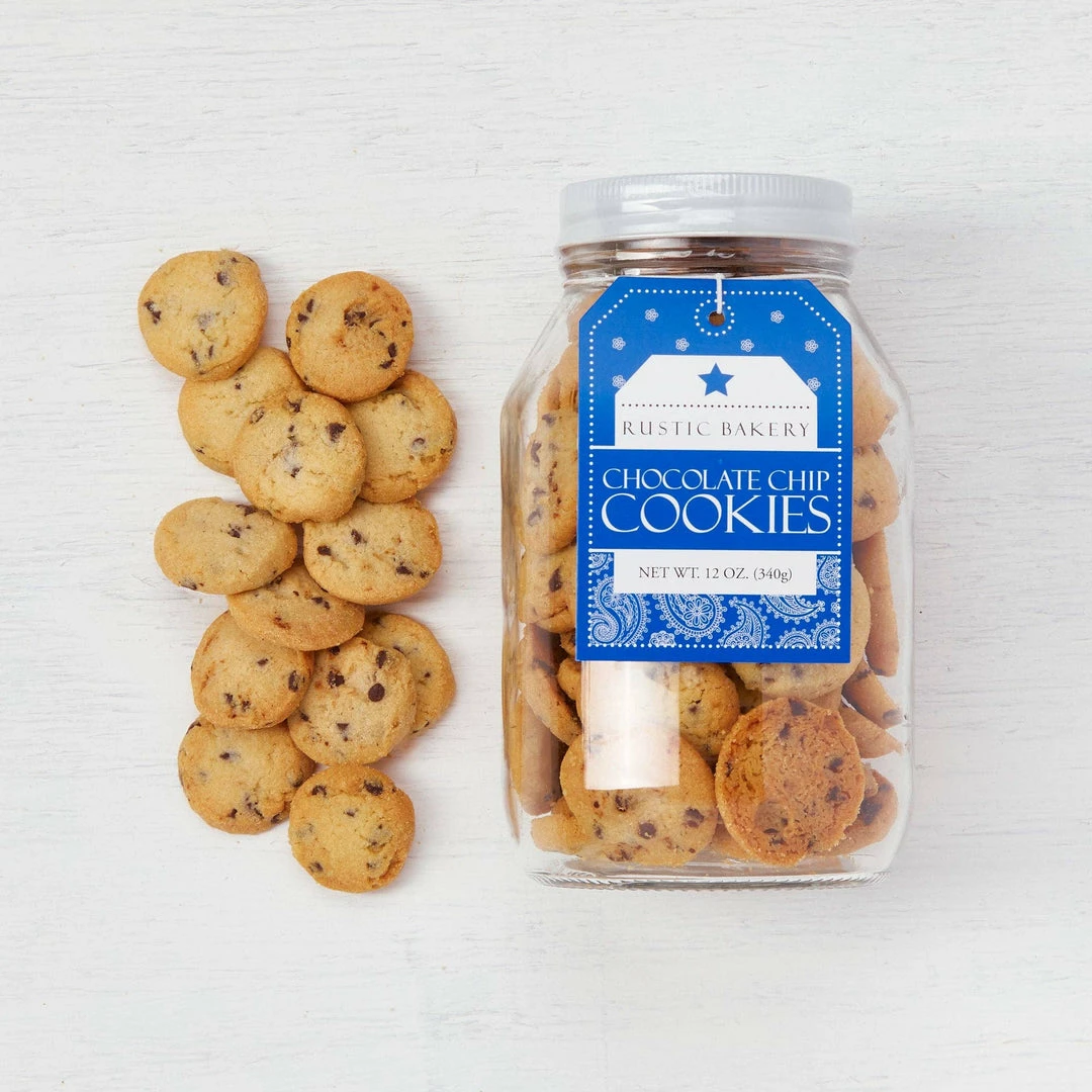 Rustic Bakery Mini Chocolate Chip Gift Jar Hostess Gifts