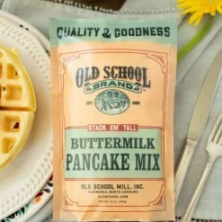 Old School Brand™ Old School Mill: Buttermilk Pancake Mix