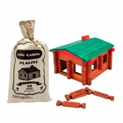 Channel Craft Roy Toy: Log Cabin Pouch