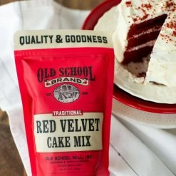 Old School Brand™ Old School Mill: Red Velvet Cake Mix