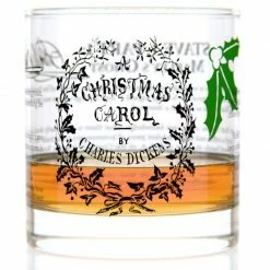 Well Told A Christmas Carol Rocks Glass