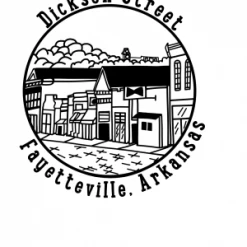 2022 Graduation Moody Brown: Dickson Street Tea Towel