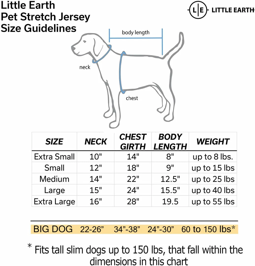 Little Earth Productions Arkansas Razorbacks Pet Stretch Jersey - Extra Small