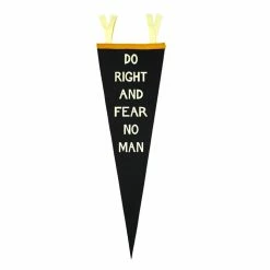 Oxford Pennant: Do Right And Fear No Man Pennant