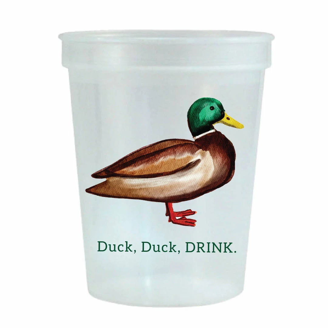 Sip Hip Hooray Duck Duck Drink Stadium Cups