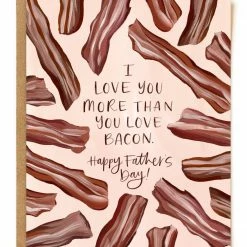 1canoe2 | One Canoe Two Paper Co. Father's Day Bacon Card Paper Goods