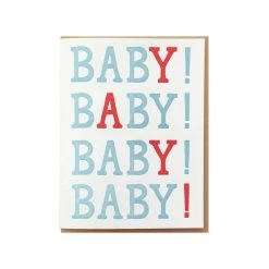 Noteworthy Paper & Press Yay Baby Card
