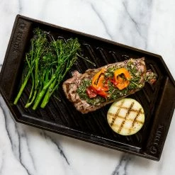 Wedding Gifts Finex: Cast Iron Lean Grill Pan - 15 In