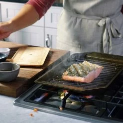 Wedding Gifts Finex: Cast Iron Lean Grill Pan - 15 In