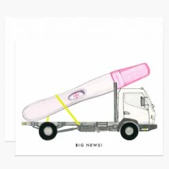 Dear Hancock Big News Card Paper Goods