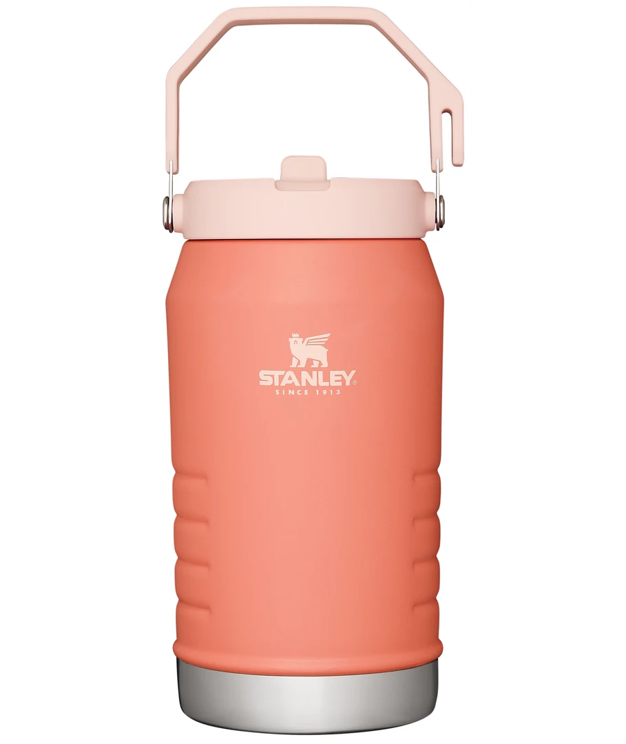 Stanley: Ice Flow Flip Straw 64oz Jug - Grapefruit Gifts For Her