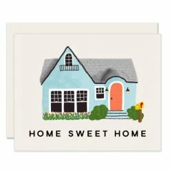 Slightly Stationery Home Sweet Home Card
