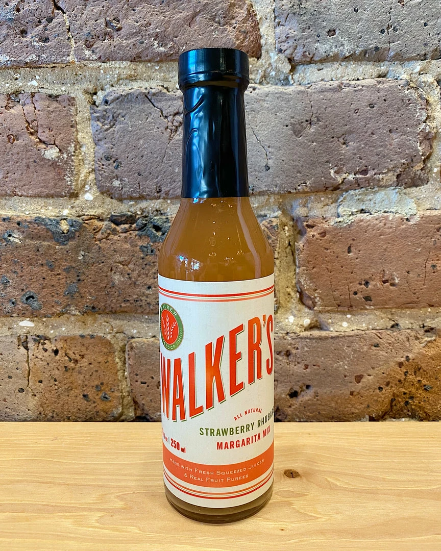 Walker's Feed Store Gifts For Her Walker Feed Co: Strawberry Rhubarb Margarita Mix - 8oz