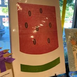 Old Try: Watermelon Print - 13x20 The Old Try