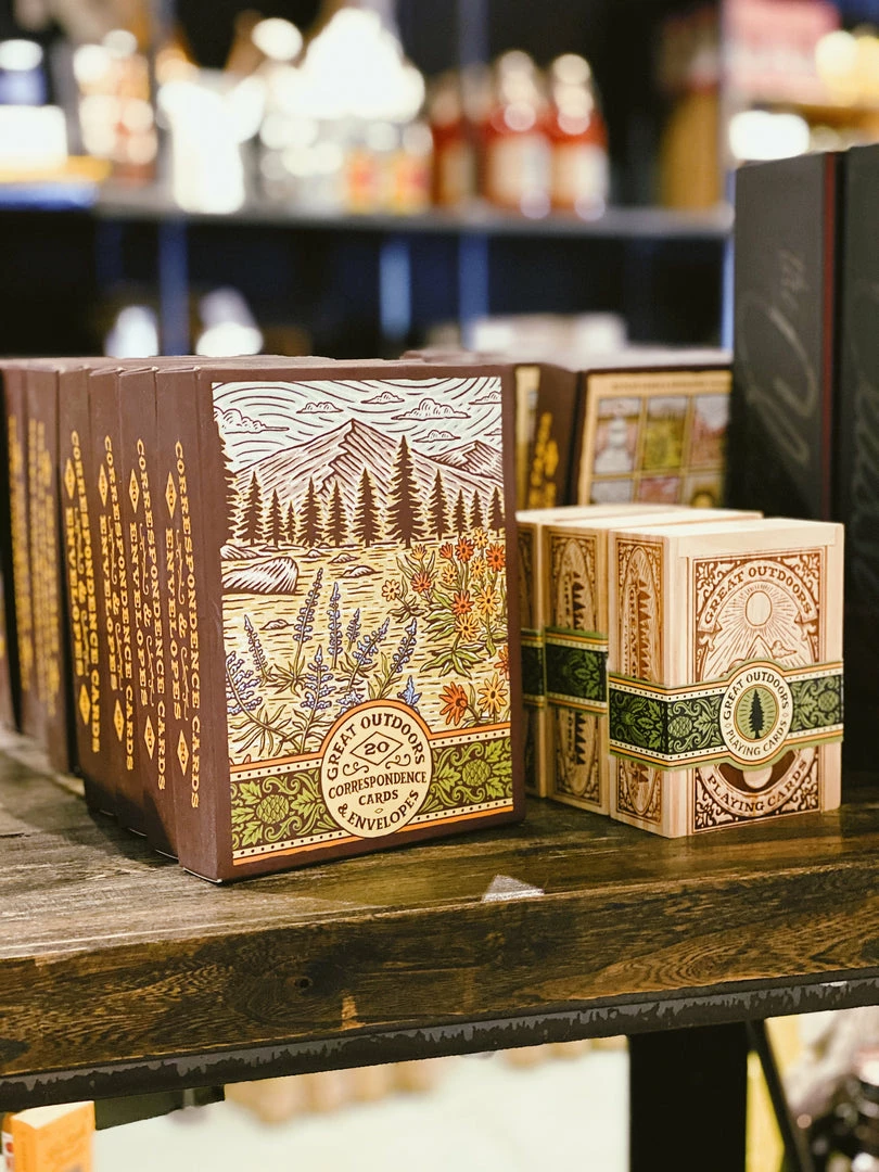 Hachette Puzzles + Games Great Outdoors Playing Cards