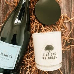 Gifts For Her Live Oak Naturals: Champagne Pear Candle