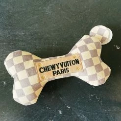 Haute Diggity Dog Checker Chewy Vuiton Bones - XL