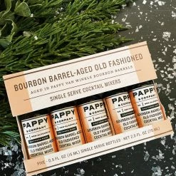 Pappy & Company Pappy & Co: Bourbon Barrel-aged Old Fashioned Mix: Single Serve 5-pack