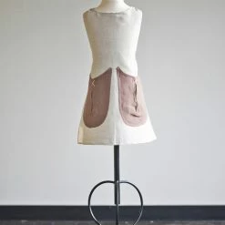 Heirloomed: Child Apron - Cozy Cupped Cocoa