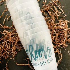 Sip Hip Hooray Hostess Gifts Cheers From 6ft Apart Reusable Cups