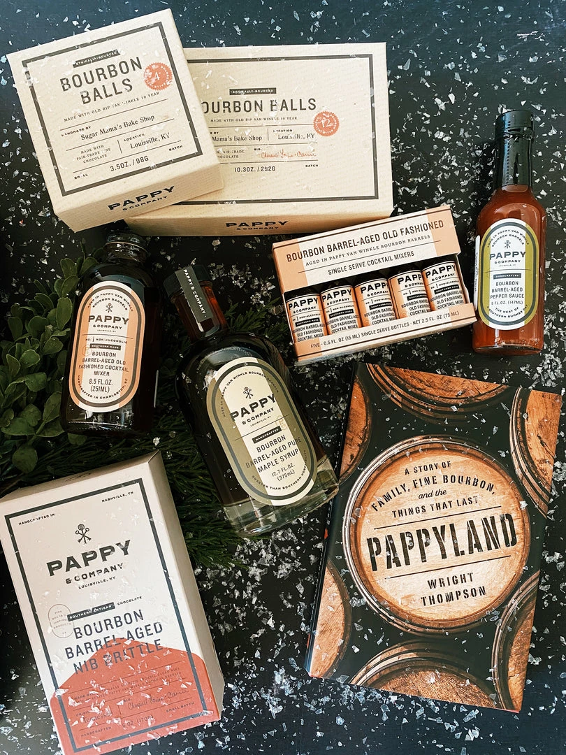 Pappy & Company Pappy & Co: Bourbon Barrel-aged Old Fashioned Mix: Single Serve 5-pack