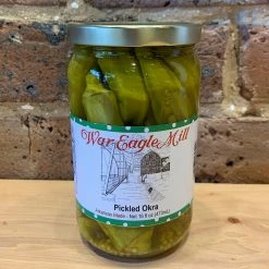 Bloody Mary Morning War Eagle Mill: Pickled Okra