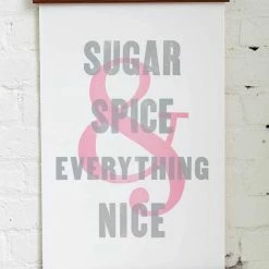 Old Try: What Folks Are Made Of - Sugar (13x20) Gifts For Baby