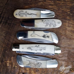 Mollyjogger: Bear & Son Knife + Scrimshaw Kit Lake