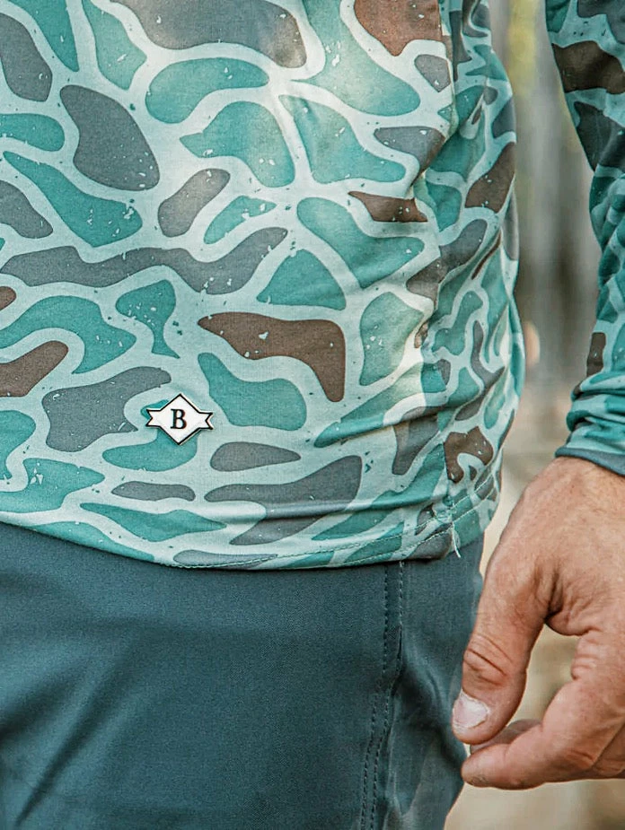 Burlebo: Perfomance Hoodie - Retro Duck Camo