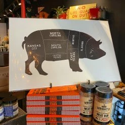 Old Try: Whole Hog Print - 13x20