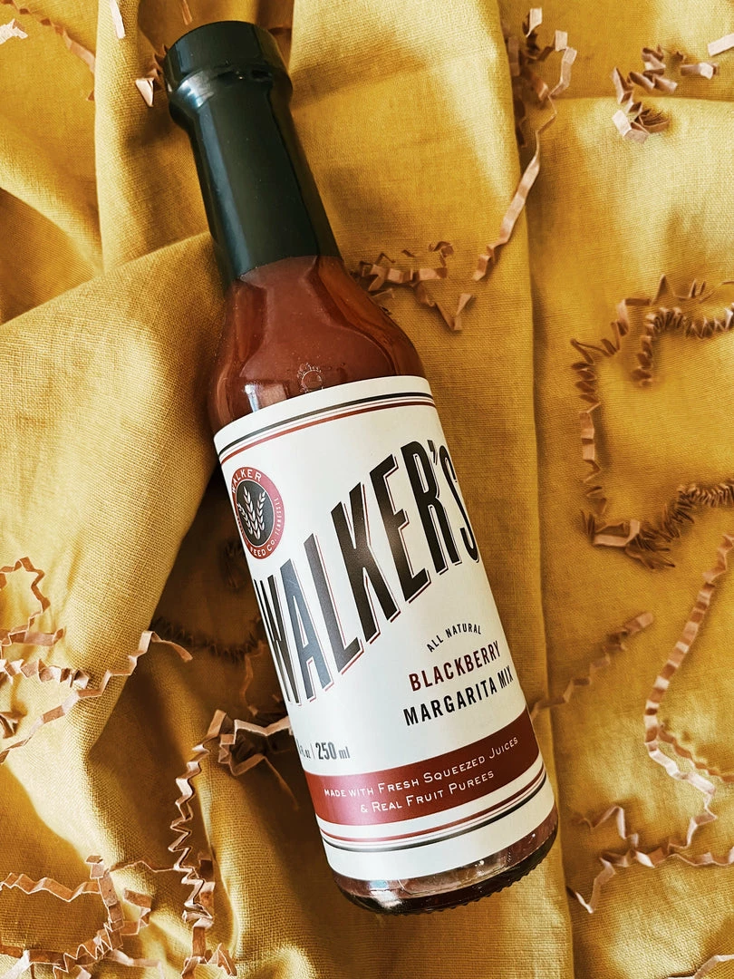 Walker's Feed Store Walker Feed Co: Blackberry Margarita Mix - 8oz Tequila + Tex Mex