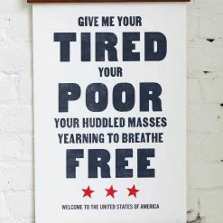 Old Try: Welcome Home Print - 13x20 4th Of July Weekend