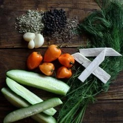 Tequila + Tex Mex The Real Dill: Habanero Horseradish Dill Pickles