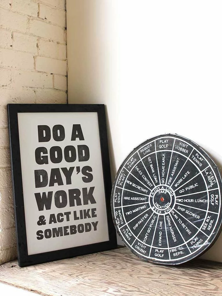 Old Try: Act Like Somebody Print - 13x20