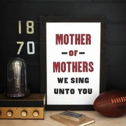 Old Try: Mother Of Mothers Print - 13x20