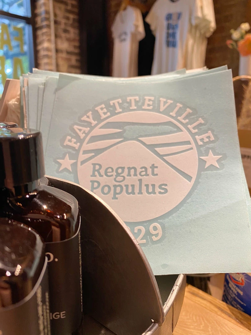 Charlie Southern 2022 Graduation Fayetteville Motto Window Decal