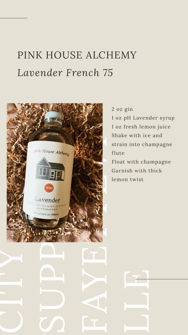 Pink House Alchemy: Lavender Syrup