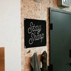 Oxford Pennant: Stay Sharp Camp Flag