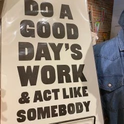 Old Try: Act Like Somebody Print - 13x20