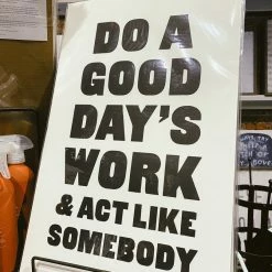 Old Try: Act Like Somebody Print - 13x20
