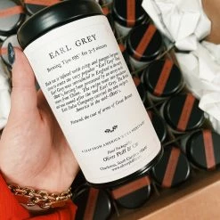 Oliver Pluff & Company Earl Grey Teabag Tin