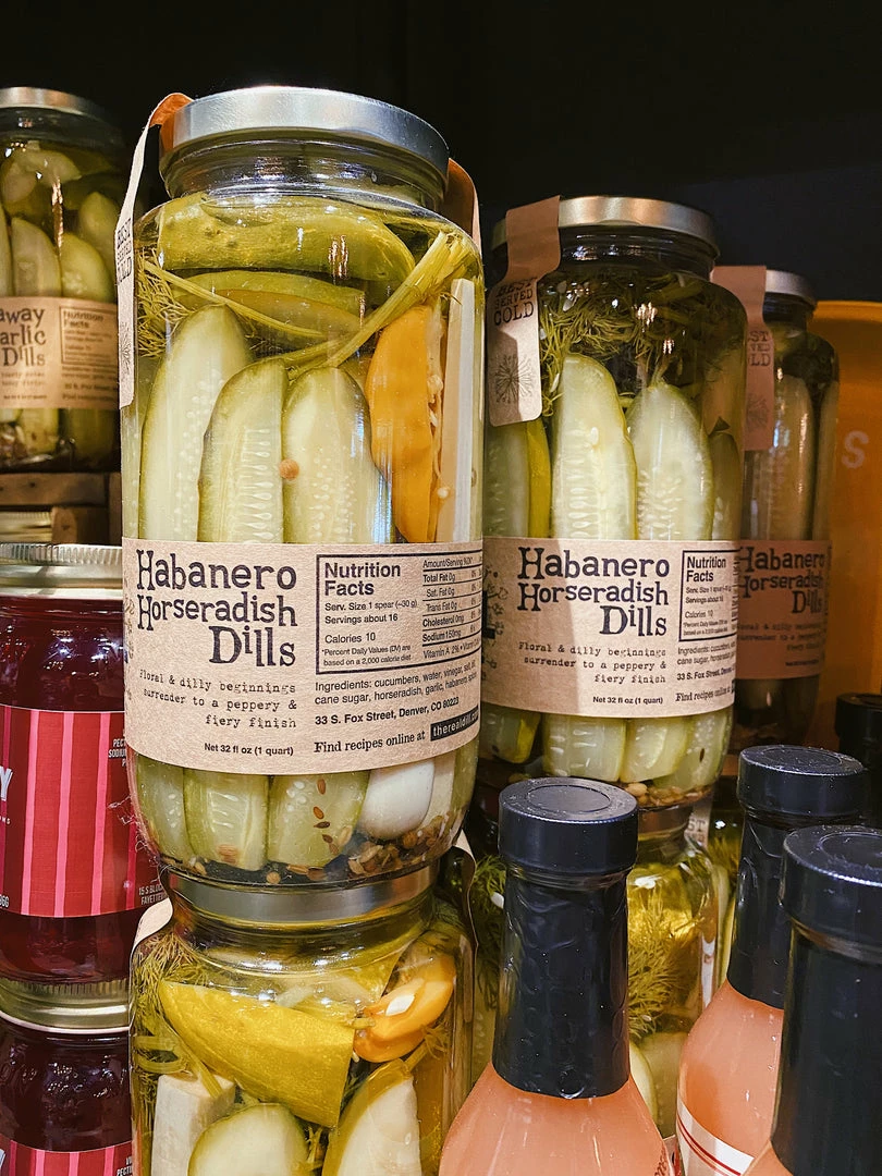 Tequila + Tex Mex The Real Dill: Habanero Horseradish Dill Pickles