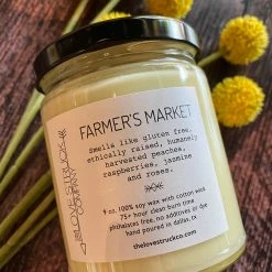 Lovestruck Co Struck Co: Farmer's Market Candle